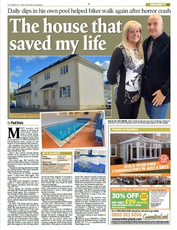 \"The house that saved my life\"